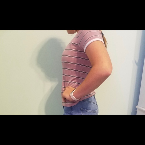 Pink republic striped shirt - Picture 3 of 4